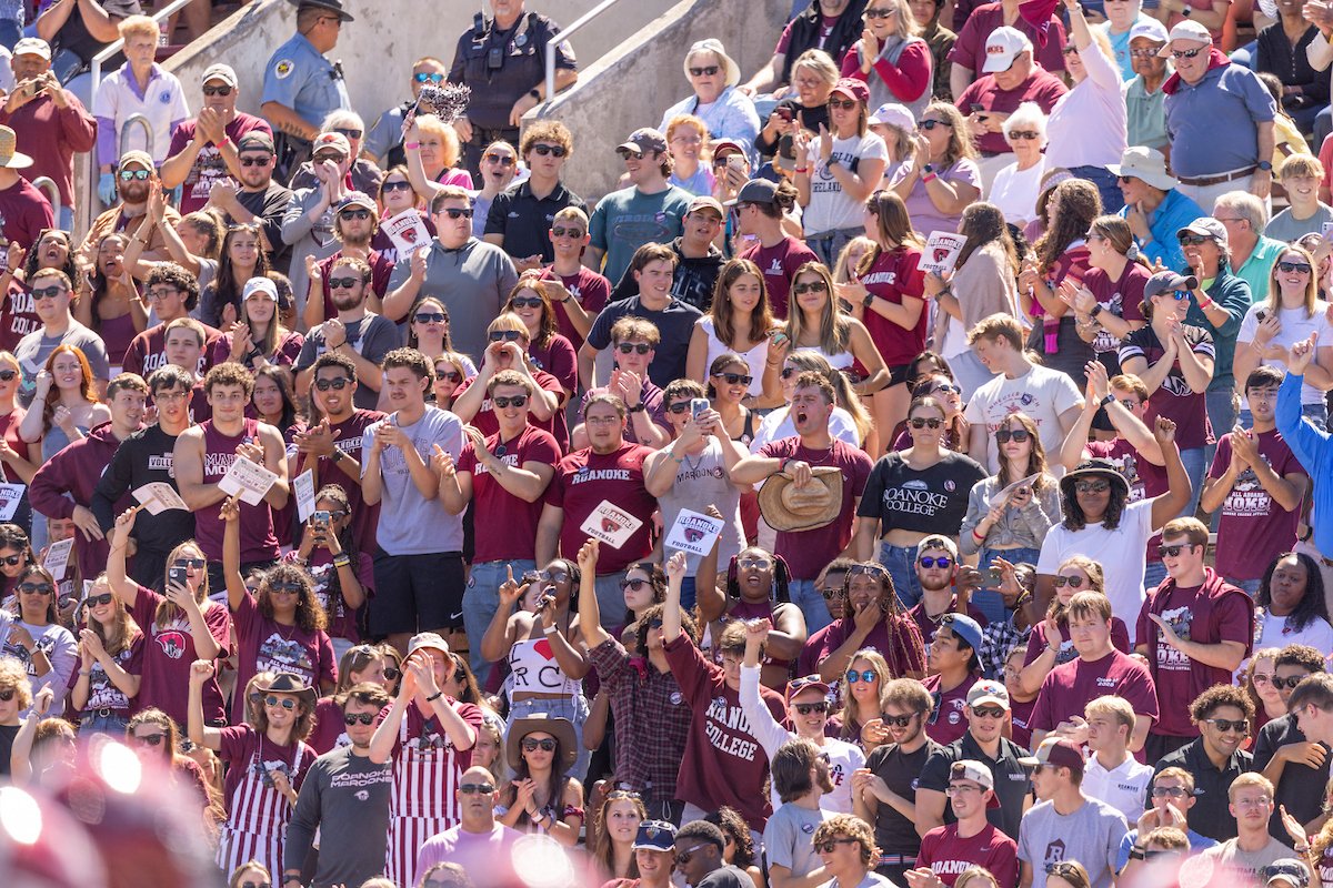 We are saving you a seat! Get season tickets to <a href="/RoanokeFB/">Roanoke College Football</a> games - $40 for all five games or $10 per game. 

roanokemaroons.com/sports/2025/5/…