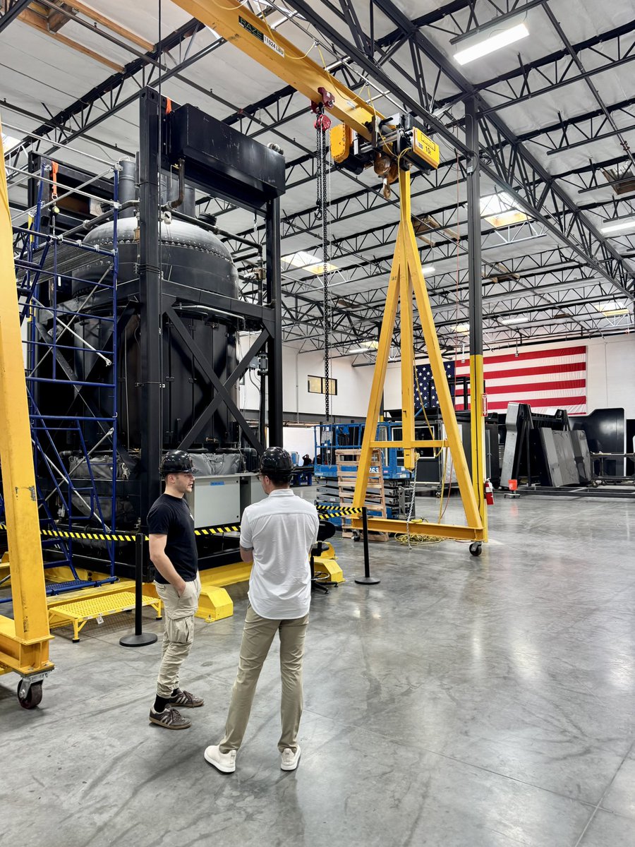 Chad Cazel ๐บ๐ธ/acc (@chadcazel) on Twitter photo Weโre backing the team leading Americaโs race towards advanced nuclear fission.
Welcome <a href="/valaratomics/">Valar Atomics</a> to <a href="/BlackwingVC/">Blackwing</a>.
<a href="/isaiah_p_taylor/">Isaiah Taylor - making nuclear reactors</a> Weโre backing the team leading Americaโs race towards advanced nuclear fission.
Welcome <a href="/valaratomics/">Valar Atomics</a> to <a href="/BlackwingVC/">Blackwing</a>.
<a href="/isaiah_p_taylor/">Isaiah Taylor - making nuclear reactors</a>