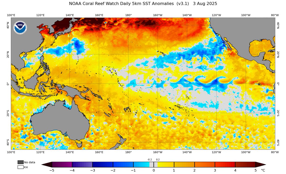متابعة تنامي تدريجي لحالة اللانينا في تطورات مفاجئة لبعض النماذج العددية ولكن متوافقة مع النتائج الاحصائية التي تميل الى استمرار اللانينا سنتين متتاليتين بعد اي حالة قوية من النينو

تأثير اللانينا المحتمل الموسم القادم سيكون مؤثرا على طبيعة الموسم المطري ودرجات الحرارة والله أعلم