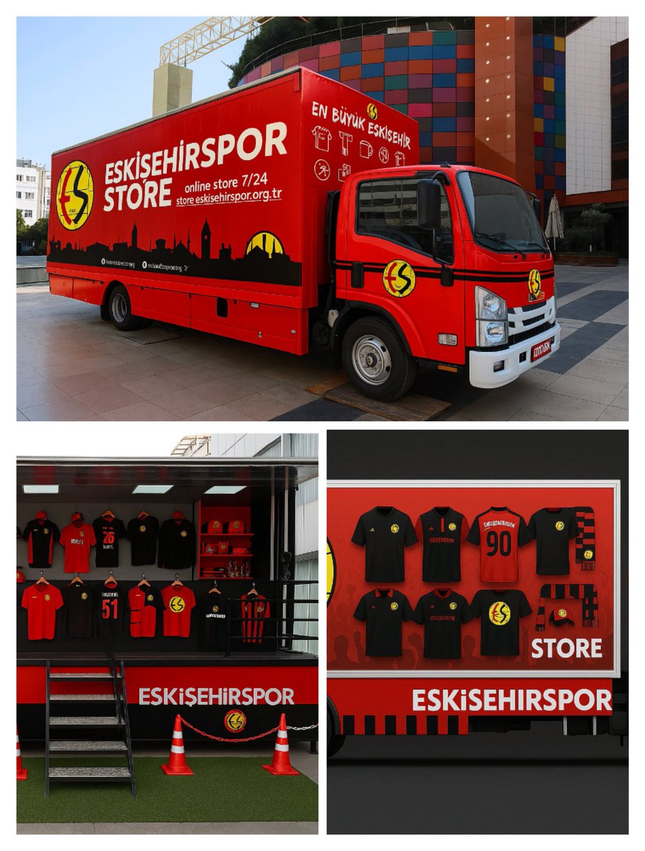 📢 Yönetimimize açık çağrımızdır:

Mobil store ve sabit store istiyoruz.
Yapılan çalışmalar var ise en hızlı şekilde yetkili kişilerin çözüme kavuşturmasını talep ediyoruz.🖤❤
#Eskişehirspor