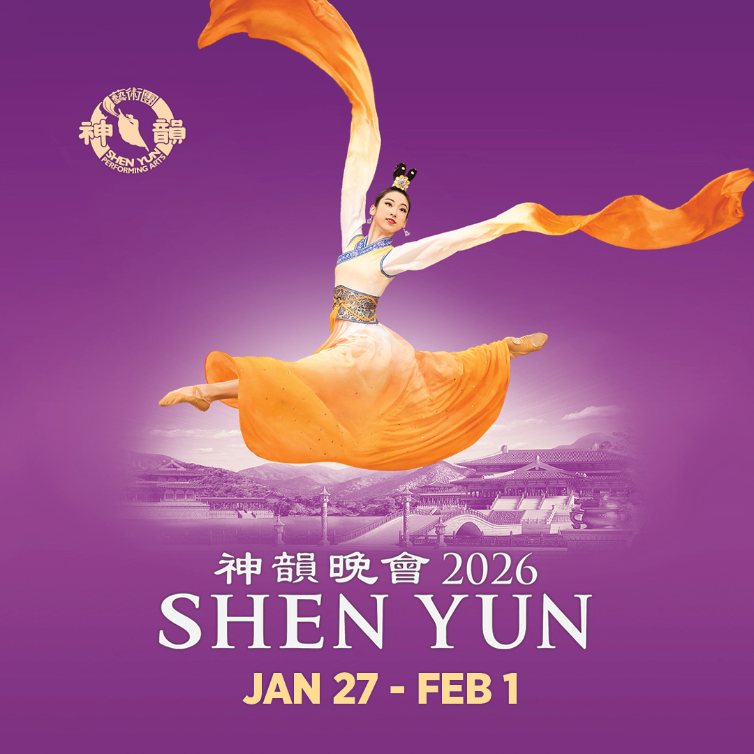 Just Announced! 🗞️🚨
Shen Yun Jan 27 - Feb 1 🌺
Tickets Go On Sale: Friday August 8 @ 10 AM 👀
cobbenergycentre.com