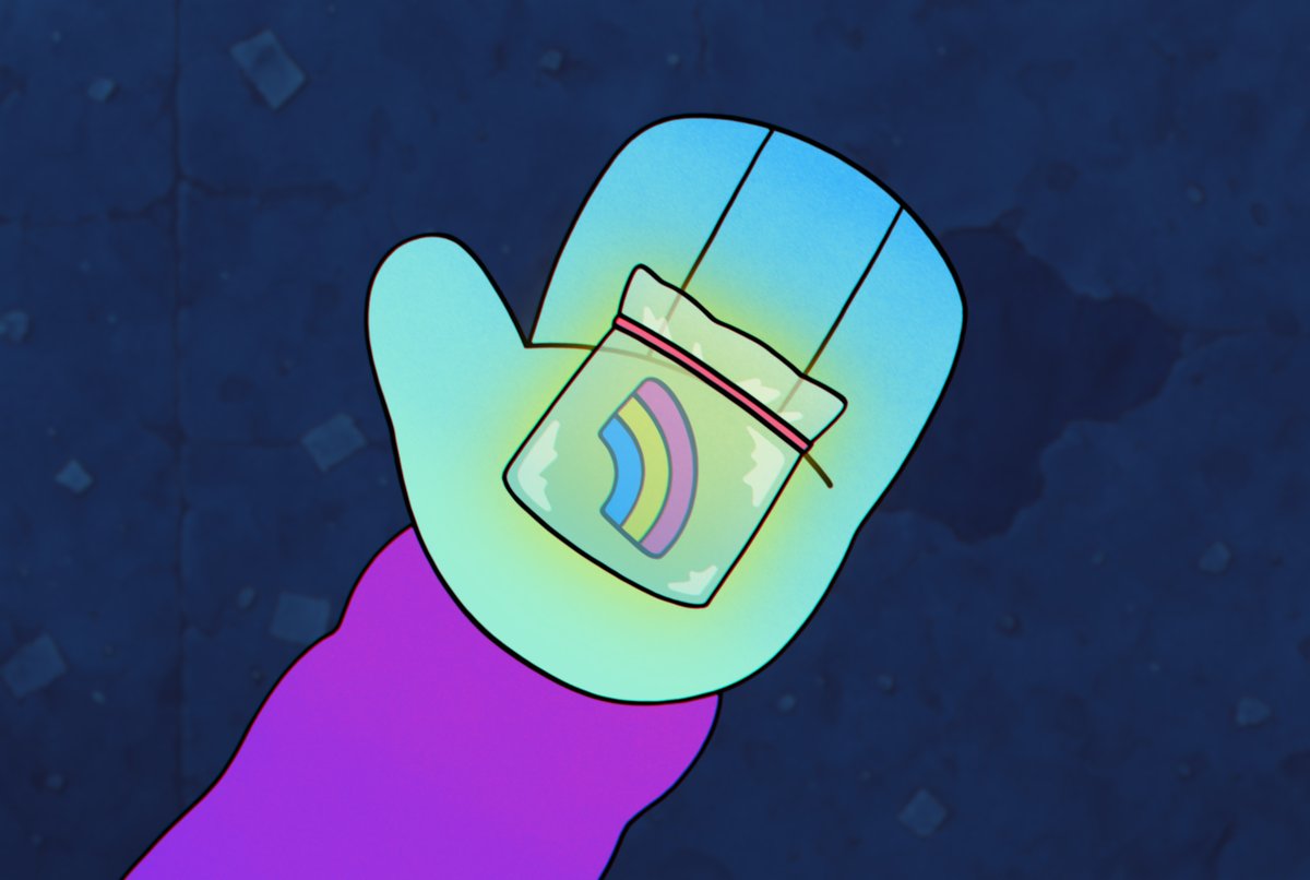 a mysterious guy in a tie-dye trench coat hands you this — what do you do?