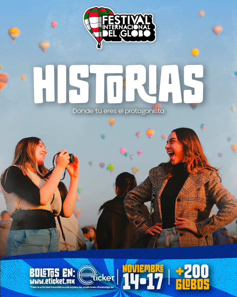 Festival Internacional del Globo León, Mx. (@figleon) on Twitter photo El festival de festivales, el inicio de tu historia favorita.
🎟️ | Adquiere tus boletos: bit.ly/BoletosFIG-2025
#FestivalDeFestivales | #FestivalDelGlobo El festival de festivales, el inicio de tu historia favorita.
🎟️ | Adquiere tus boletos: bit.ly/BoletosFIG-2025
#FestivalDeFestivales | #FestivalDelGlobo