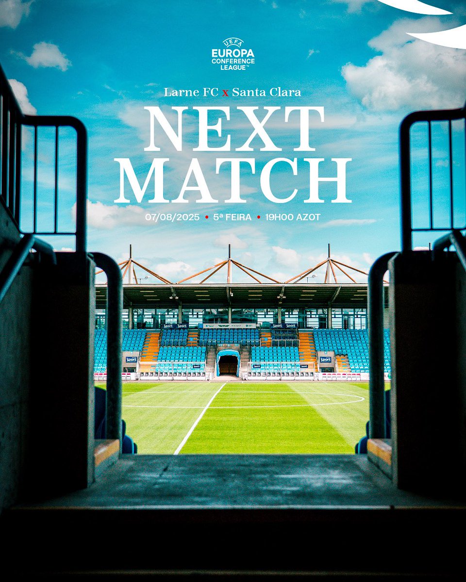 Deslocação à Irlanda do Norte 🔜

🏆 @conferenceleague

#UECL #NaEuropaPelosAçores #PaixãoPelosAçores