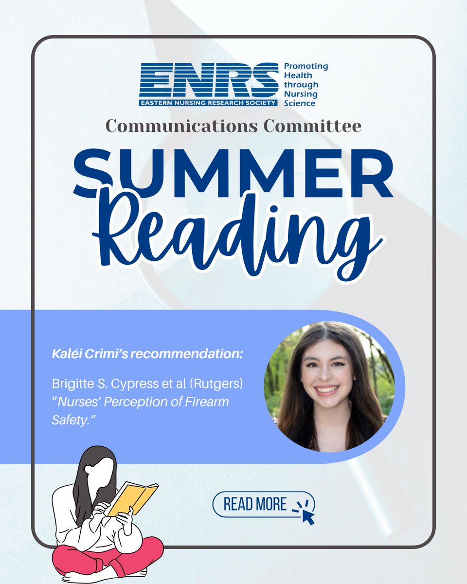 ENRS_Science's tweet image. Kaléi Crimi highly recommends checking out “Nurses’ Perception of Firearm Safety.”

This is a critical topic that impacts both patient and community well-being: journals.lww.com/nursingresearc…

🤔 What was your biggest takeaway? Tell us below!