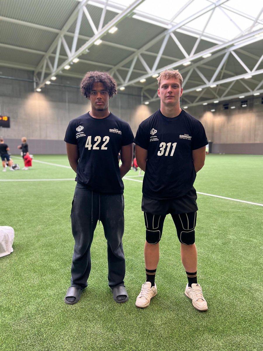 Lars Waldvogel (@lars_waldvogel) on Twitter photo U 19 National team Germany camp on sunday.... now flying to the States! Had an awesome camp in Frankfurt / Germany for the national U 19 team Germany... Shuttle : 4.4 !
<a href="/sacristans/">1844 Freiburg Sacristans</a>
@afvd
<a href="/PeterDaletzki/">Peter Daletzki HC/OC Team Germany</a>
now flying to the States to visit college ...
<a href="/TopPreps/">SPORTS NEWS, VIDEOS, GRAPHICS, EXPOSURE & MORE</a>
@on3sports
<a href="/ESPNCFB/">ESPN College Football</a> U 19 National team Germany camp on sunday.... now flying to the States! Had an awesome camp in Frankfurt / Germany for the national U 19 team Germany... Shuttle : 4.4 !
<a href="/sacristans/">1844 Freiburg Sacristans</a>
@afvd
<a href="/PeterDaletzki/">Peter Daletzki HC/OC Team Germany</a>
now flying to the States to visit college ...
<a href="/TopPreps/">SPORTS NEWS, VIDEOS, GRAPHICS, EXPOSURE & MORE</a>
@on3sports
<a href="/ESPNCFB/">ESPN College Football</a>