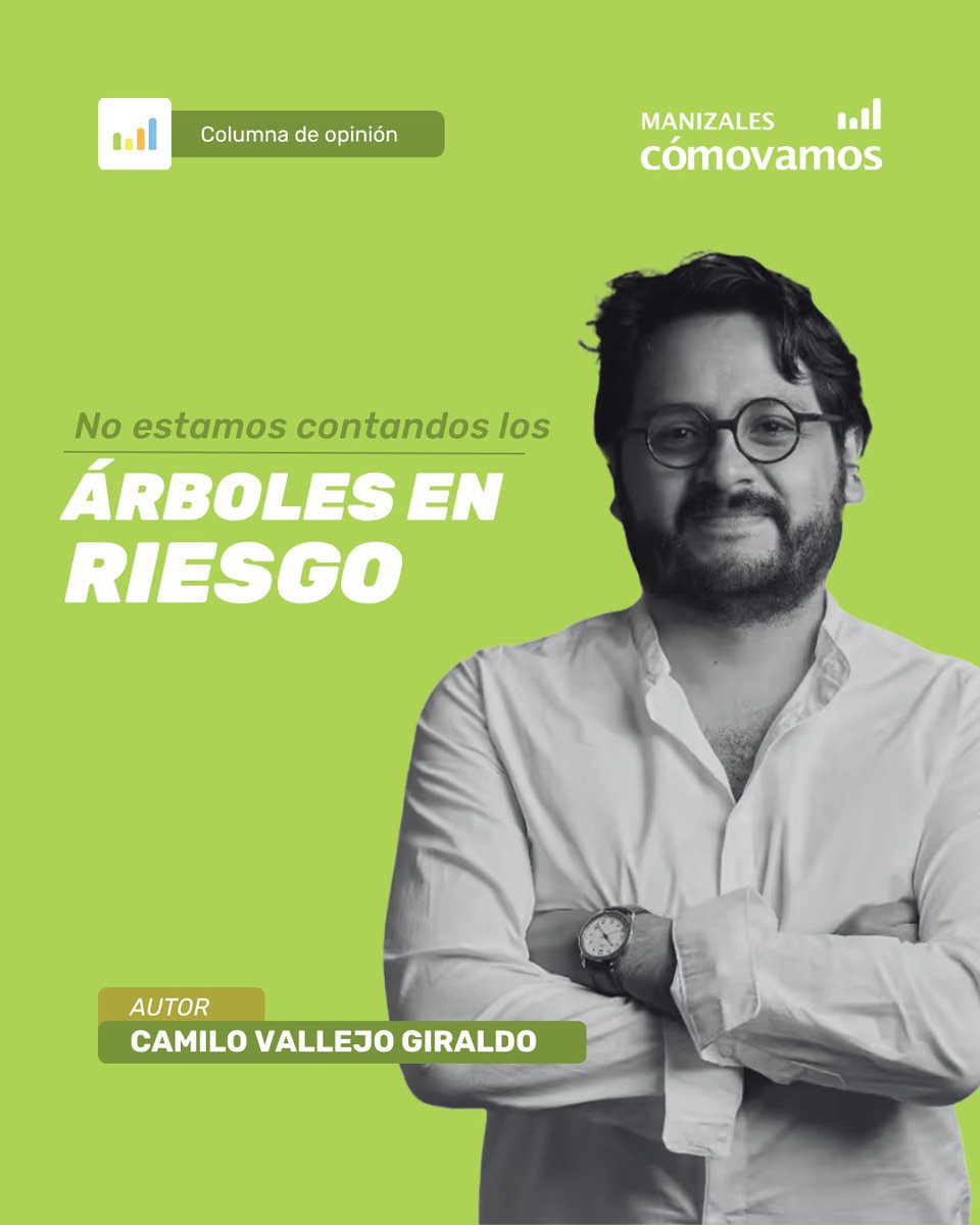 Manizales Cómo Vamos (@mzalescomovamos) on Twitter photo #Ambiente | 🌳🌴 La conversación sobre desarrollo debe incluir evidencia con datos sobre los árboles en Manizales y sobre las especies en peligro. Nuestro director escribió en <a href="/lapatriacom/">Periódico LA PATRIA</a>📰.
Leer: lapatria.com/opinion/column…
Consulta la base de datos: shorturl.at/NSRoB #Ambiente | 🌳🌴 La conversación sobre desarrollo debe incluir evidencia con datos sobre los árboles en Manizales y sobre las especies en peligro. Nuestro director escribió en <a href="/lapatriacom/">Periódico LA PATRIA</a>📰.
Leer: lapatria.com/opinion/column…
Consulta la base de datos: shorturl.at/NSRoB