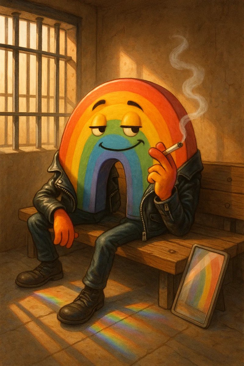 Where do bad rainbows go?..
To prism... It's a light sentence, but it gives them time to reflect.