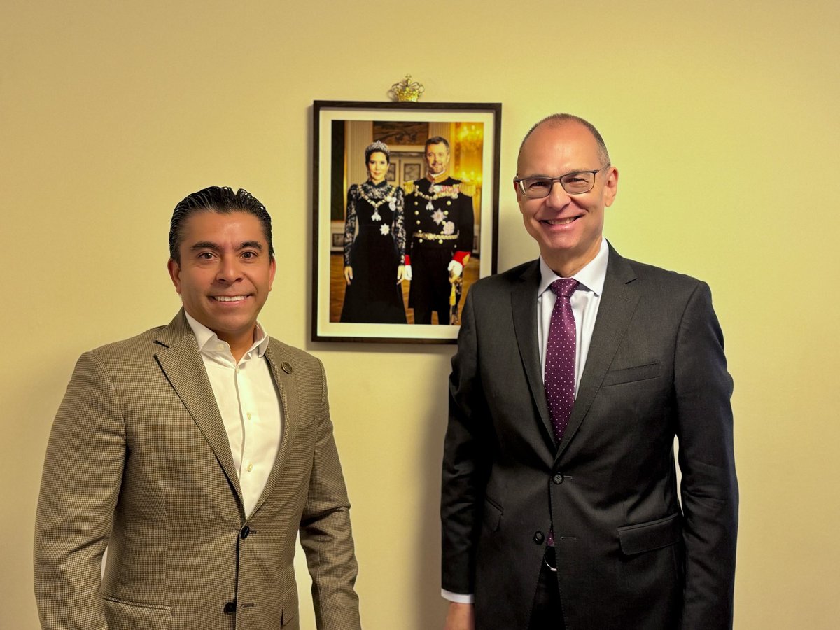 Como parte de las funciones de la presidencia del Grupo de Amistad con el Reino de Dinamarca nos reunimos con el Excmo. Embajador de Dinamarca, Sir. Kim Højlund Christensen, para intercambiar ideas y comenzar nuestra agenda de trabajo donde surjan las mejores oportunidades para