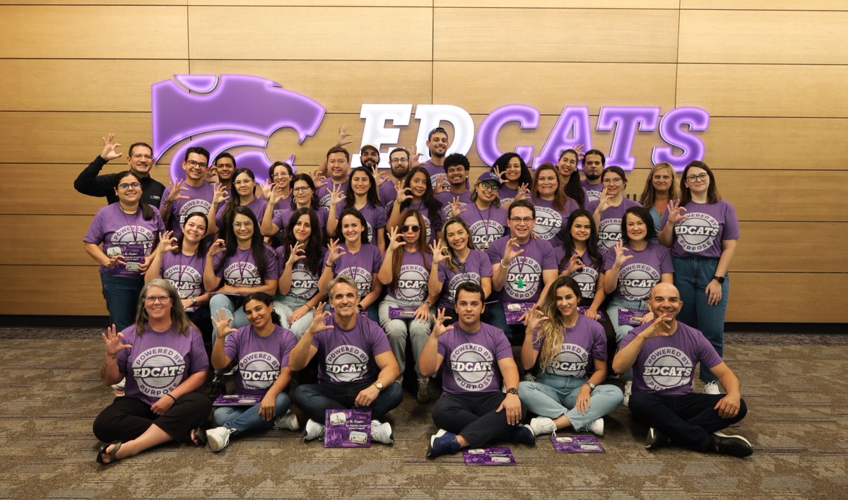 Thank you for the wonderful visit with the EDCATS! 🎉 We're thrilled that passionate Brazilian English teachers spent six inspiring weeks at K-State for the PDPI program.