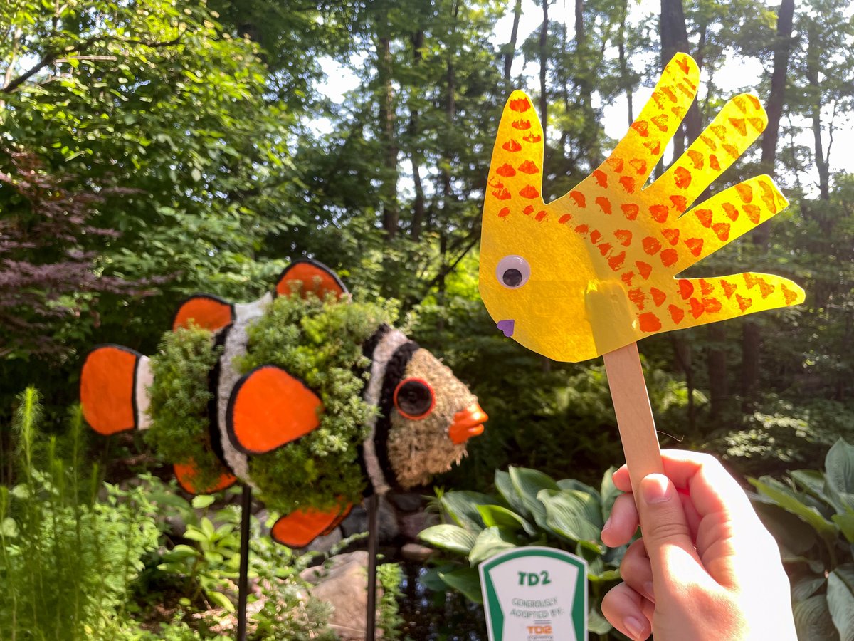 Dive into an exciting arts and crafts session and create your own fish puppet on Wednesday, August 6 or Saturday, August 9 at 9:15 a.m. at Sofia's Play Garden. This activity is included with garden admission or membership. No pre-registration is required, just drop-in!