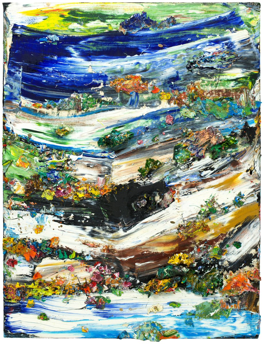 MrHerget's tweet photo. Fountain 

2025

Oil on wood art panel

12 x 9 inches https://t.co/r5pOnT2hhK