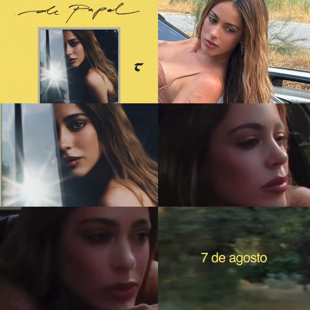 - "nos sobran las razones para volvernos a ver"
- "no me avisaste cuánto iba a doler"
- "no verte otra vez"
AAA QUE GANAS DE QUE SEA 7 DE AGOSTO🙏🏻