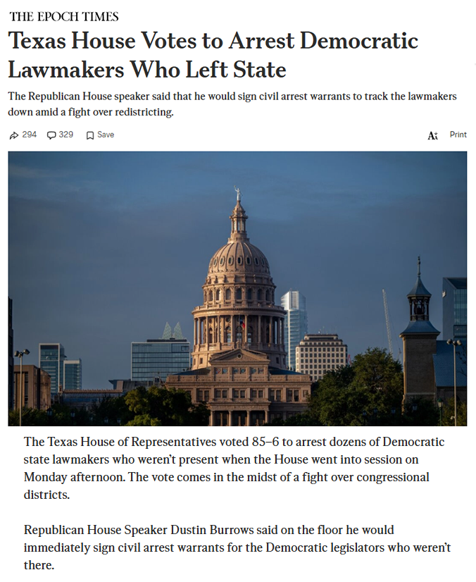 I'm not posting a link, because it's subscription, just a snippage.