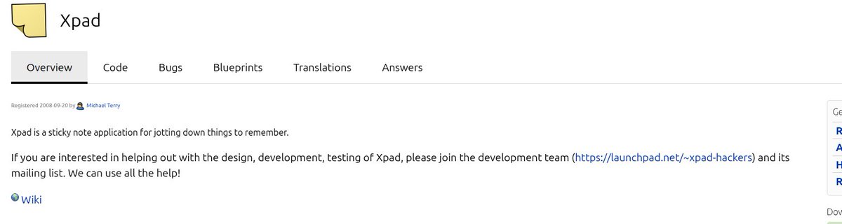 kathayat_g35620's tweet image. Yesterday night trying to find out an alternative for sticky notes in Ubuntu, I found out about Xpad through the community forums. Its very useful and i like it. #xpad #ubuntu #linuxsoftware