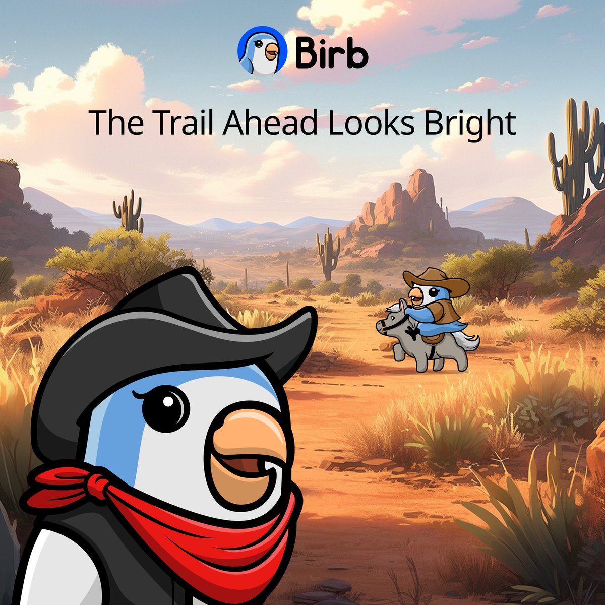 The Trail Ahead Looks Bright 🌅🦜
Exciting changes are on the horizon, and they will be worth the wait.
$BIRB #Web3 #DeFi #BaseChain