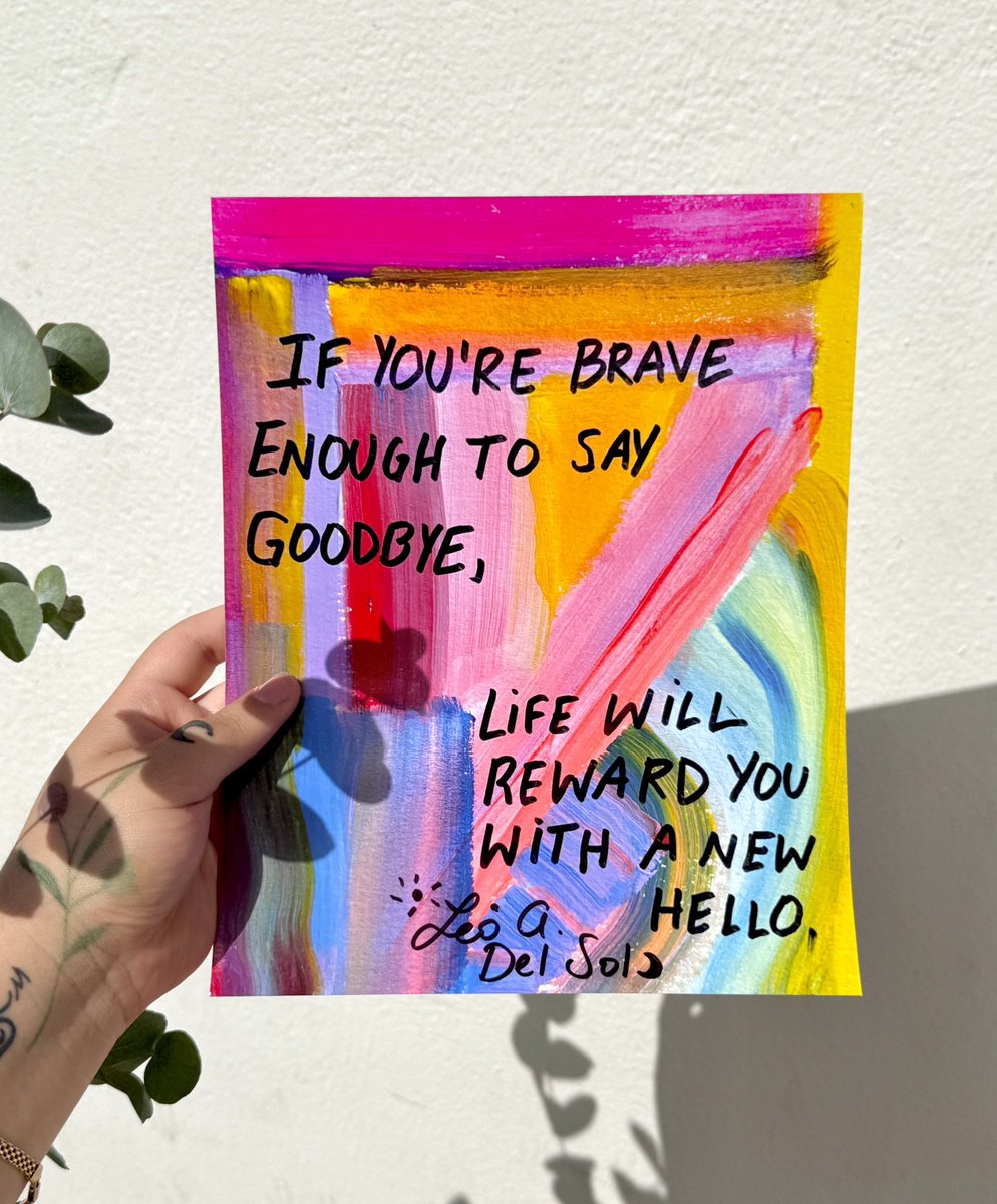 let the changes come