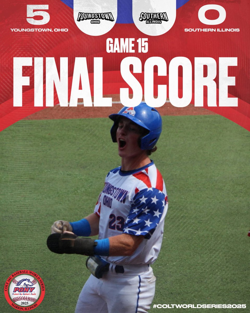 Sharon’s Coen Fertig earned the win for Youngstown, Ohio. The starter surrendered five hits and zero runs over six innings, striking out five and walking none.