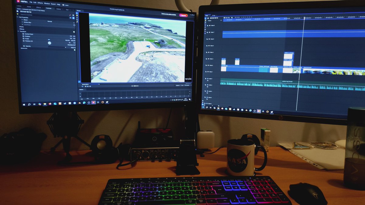 Yes, you see that right! A new #ukspacenews video in the works. Should be finished this later today for release tomorrow.