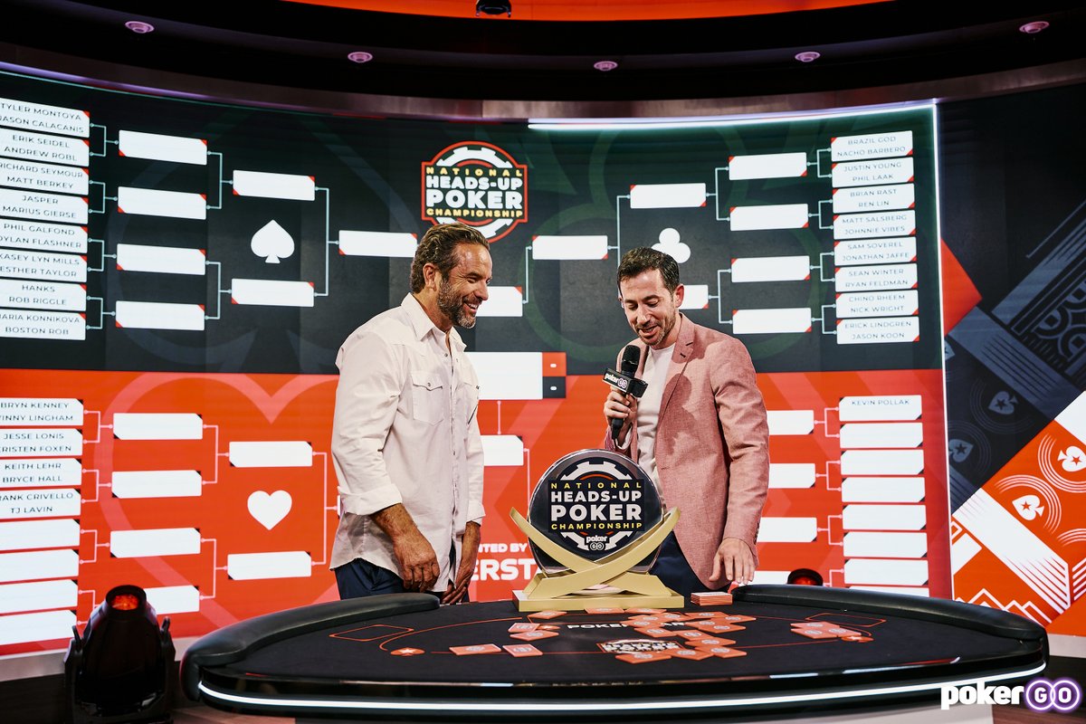 PokerGO's tweet photo. Coming later this year on @peacock, @tjlavin takes on a new type of “challenge” in the National Heads-Up Poker Championship presented by @PokerStars. Can’t wait! https://t.co/tCP6EyTYTu