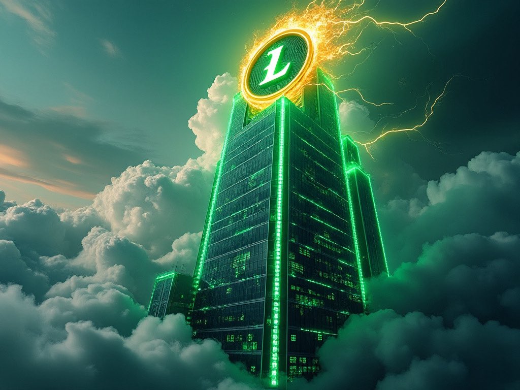 #Litecoin is about to take off hard!  Look out!  $LTC