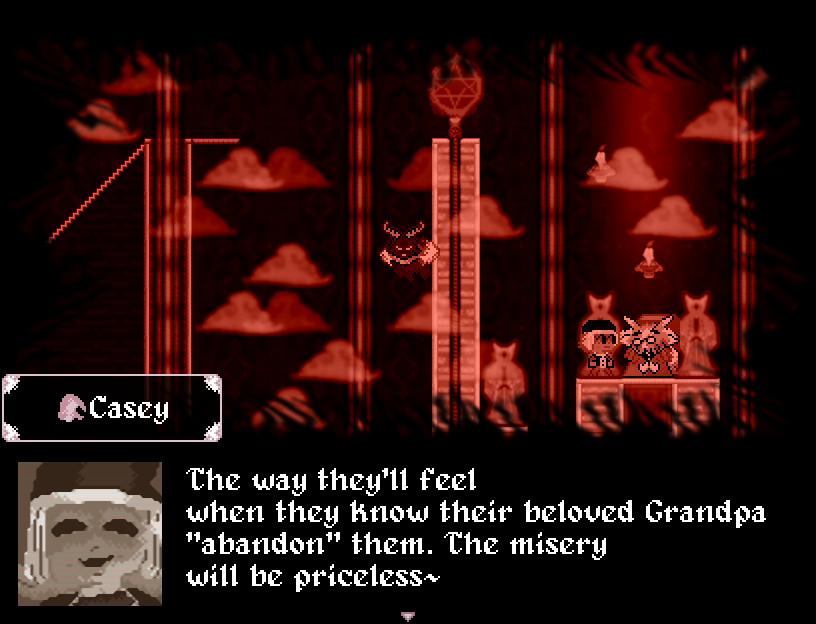 In most games, you are punished and lectured for being terrible, but in FLESH HARVEST, the cult RPG, the inverse is true. The more twisted your actions are, the more your stats and power increase. Kickstarter and website coming August 31st..!
#rpgmaker #gamedev #indie