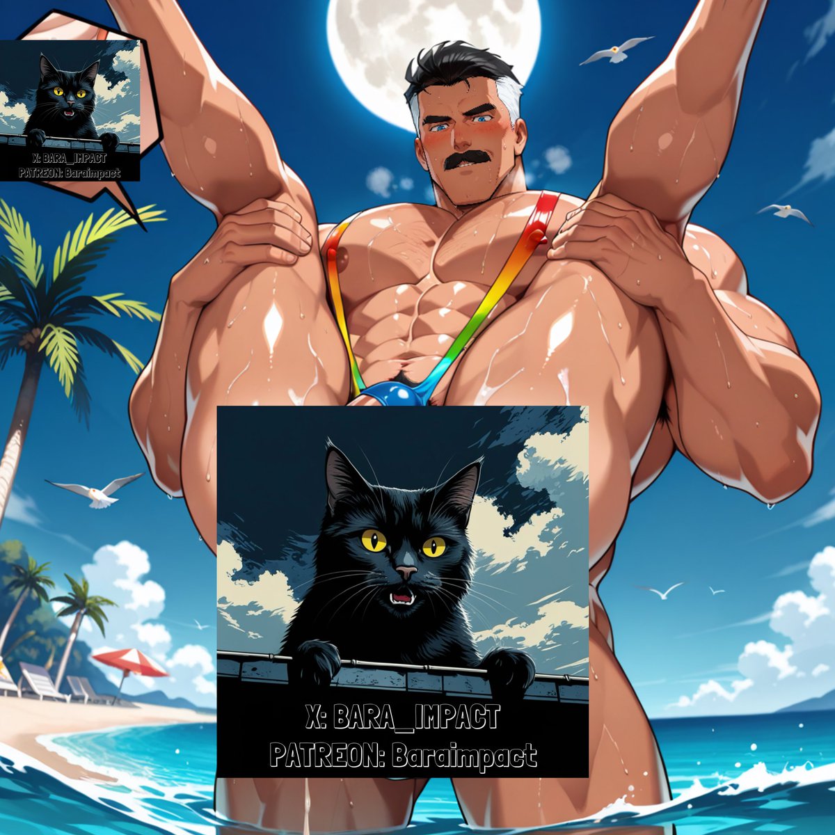 peaceful face after pure joy