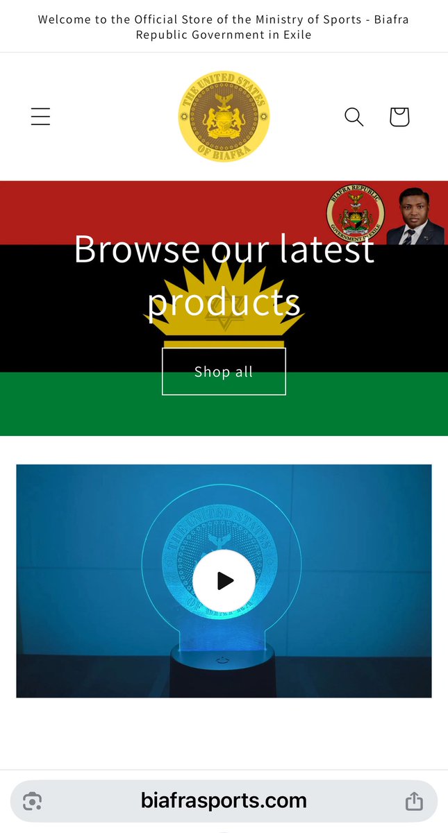 ngoziora's tweet photo. Breaking; I told y’all

Hummel Supports and Prints USB Sports Jersey Brand;

I got mine:

🇧🇫 Get Your Custom Biafra Jersey Now! 🇧🇫

Proudly wear your identity with a unique, customised Biafra jersey — designed for unity, pride, and heritage.
You can add your name and number just the way you want!

Click here to place your order now: https://t.co/ruIfJDH9wB

Fast delivery | Premium quality | ✅ 100% Authentic design

Let’s represent Biafra in style! ✊🏾⚽