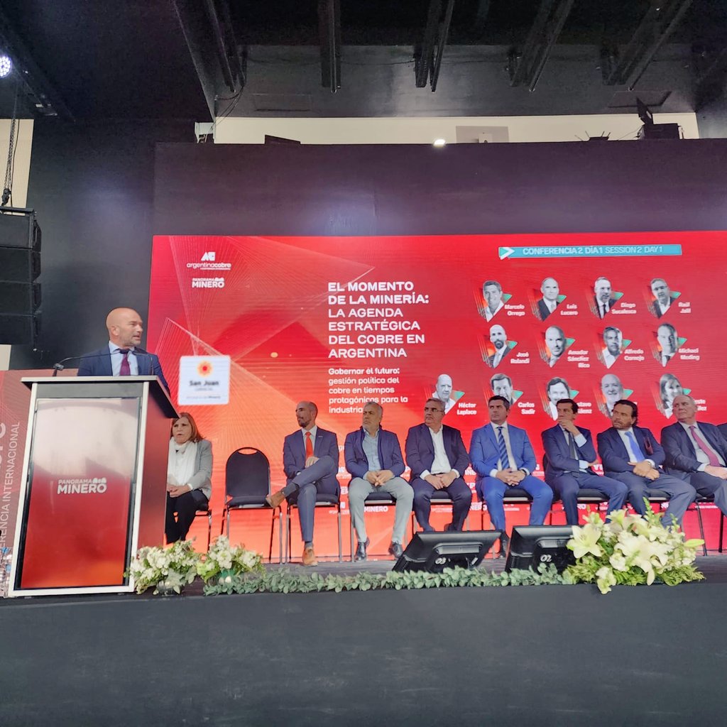 Amador Sánchez Rico (@amadorsanchezue) on Twitter photo De vuelta en San Juan, participando en #ArgentinaCobre2025, encuentro clave en el sector minero.
Reuniones con autoridades y empresas para seguir impulsando la agenda de inversiones de #GlobalGateway en minerales estratégicos.
¡Gracias <a href="/DrMarceloOrrego/">Marcelo Orrego</a> por la hospitalidad! De vuelta en San Juan, participando en #ArgentinaCobre2025, encuentro clave en el sector minero.
Reuniones con autoridades y empresas para seguir impulsando la agenda de inversiones de #GlobalGateway en minerales estratégicos.
¡Gracias <a href="/DrMarceloOrrego/">Marcelo Orrego</a> por la hospitalidad!