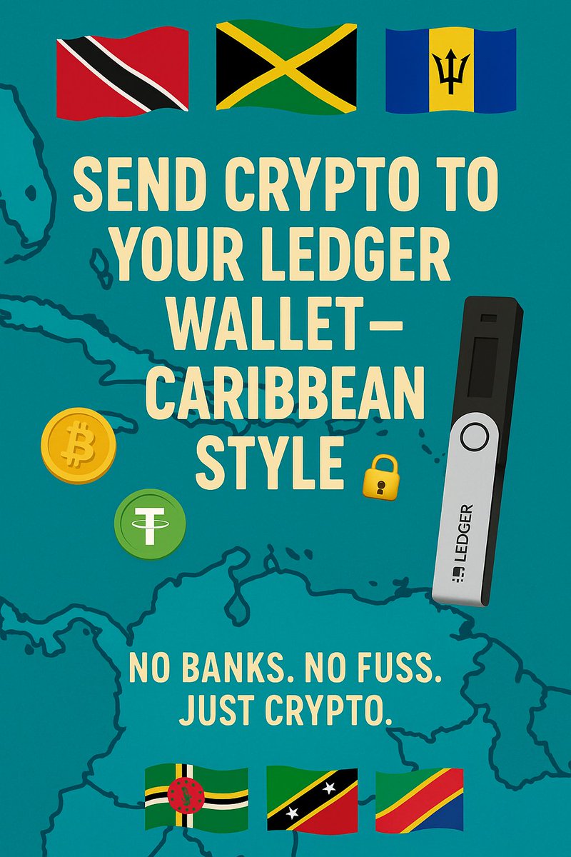 CaribFXCrypto's tweet photo. https://t.co/qOSkTgbP2e
Crypto the Caribbean Way – Ledger Wallet Setup &amp; Send 💸🌊
#LedgerCaribbean #SendCrypto #NoFussCrypto #BitcoinInTheIslands #CryptoTrinidad #CryptoJamaica #SecureWallet #CryptoTips #DigitalAssets #BlockchainCaribbean https://t.co/lxIgoIvTjA