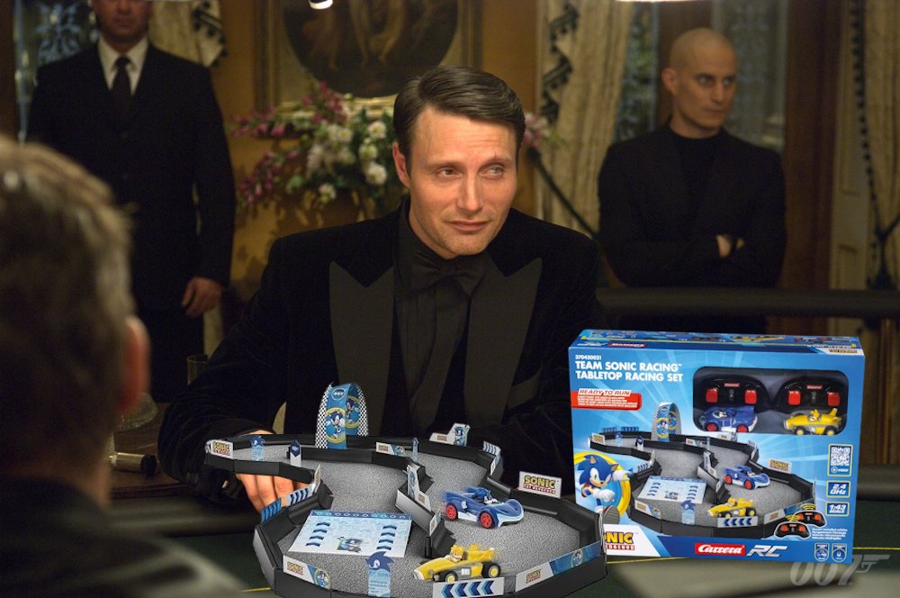 'So you're supposed to be the fastest thing alive, Mr. Bond?'