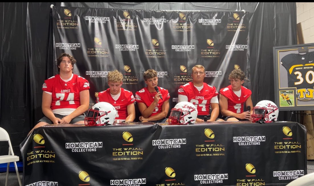 Avonworth Football (@avonworthfb) on Twitter photo A huge Lopes Nation thank you for allowing our student athletes the opportunity to be a part of your media day.
#avonworthfootball #MediaDay
<a href="/TheWPIALEdition/">The W.P.I.A.L. Edition</a> A huge Lopes Nation thank you for allowing our student athletes the opportunity to be a part of your media day.
#avonworthfootball #MediaDay
<a href="/TheWPIALEdition/">The W.P.I.A.L. Edition</a>