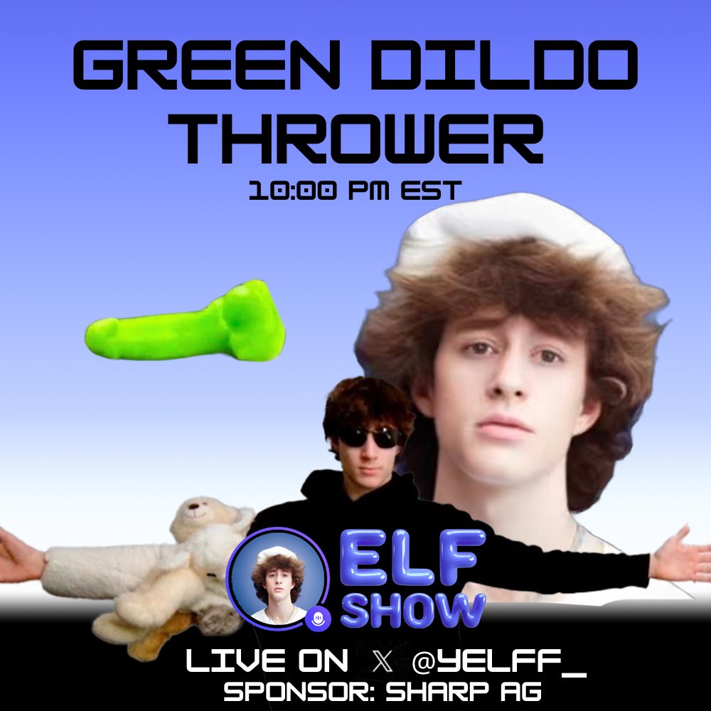 fifty shades of grey sexspielzeug 🚨 𝑭𝑰𝑹𝑺𝑻 𝑮𝑼𝑬𝑺𝑻 𝑭𝑶𝑹 𝑻𝑯𝑬 𝑬𝑳𝑭 𝑺𝑯𝑶𝑾 𝑻𝑵 🚨 Alright boys  we have the person who threw the green dildo onto the WNBA Court coming  onto the elf show tn ✓ What