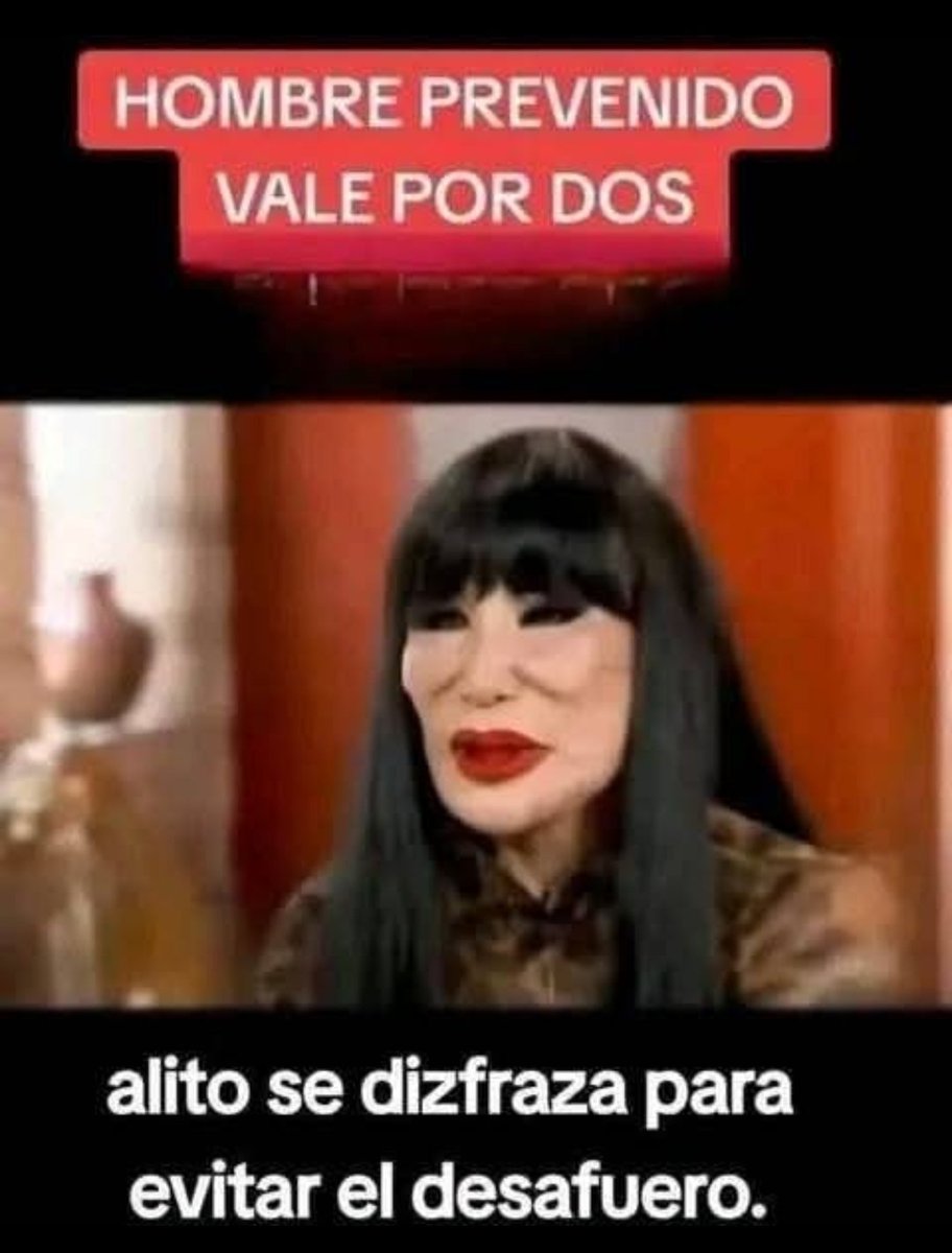 🚨 NO, No es Lyn May, es Alito que se puso peluca para evitar el Desafuero

Aaaaah raza....🤭😂😂