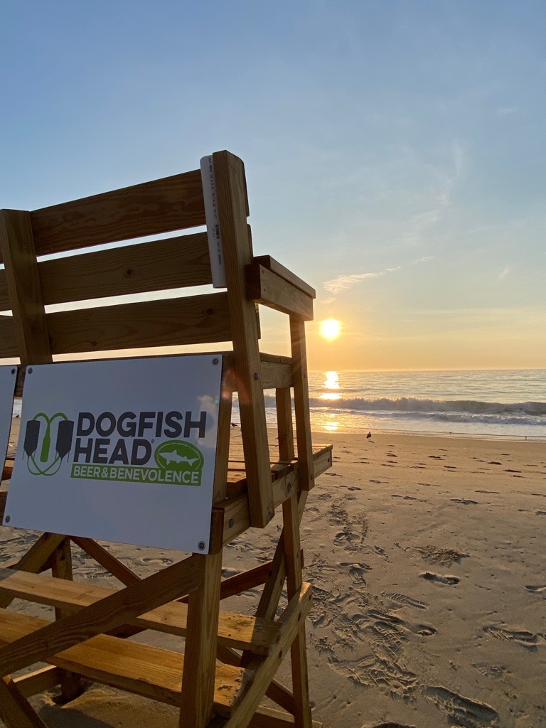 Shark sighting! We love to see #BeerAndBenevolence in action supporting Delaware State Parks! 🦈