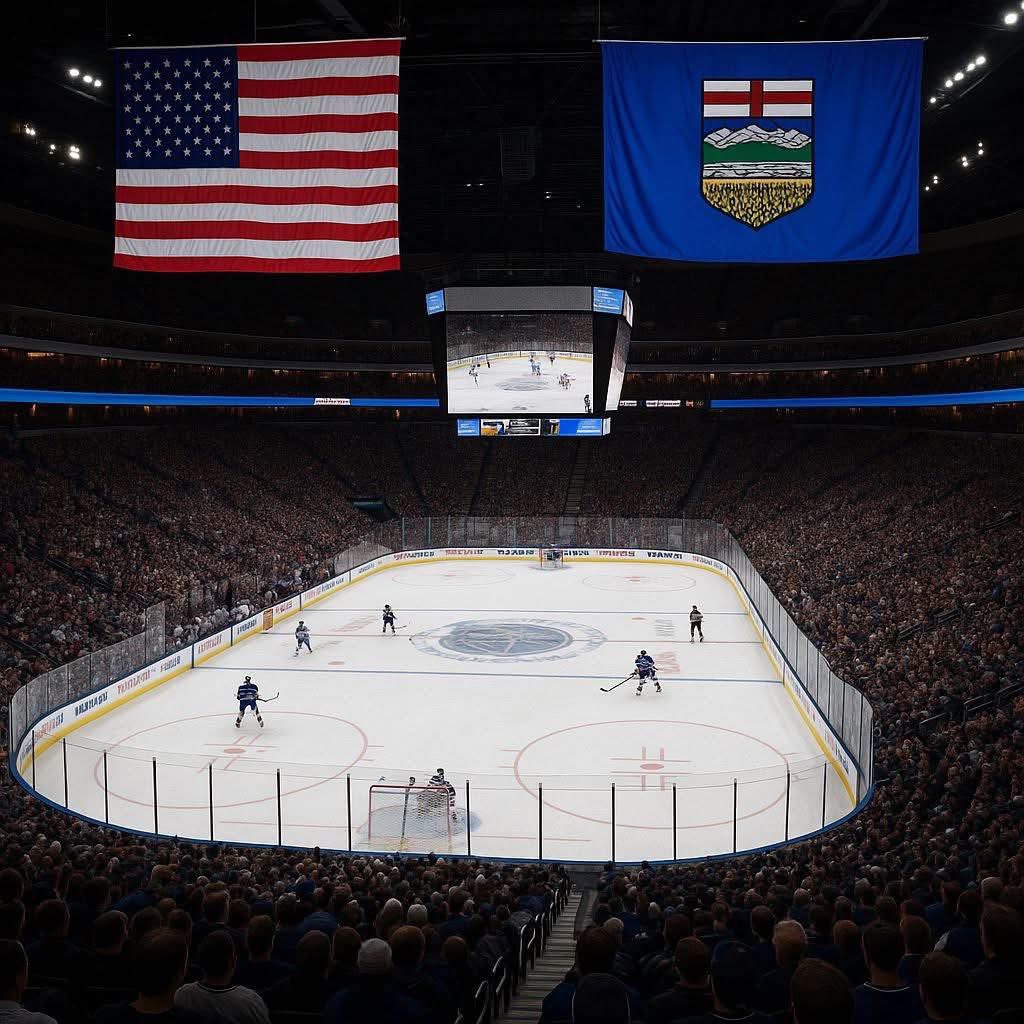 The sooner we get to hockey night in the Republic of Alberta the better!