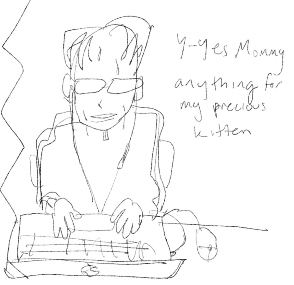 b3havi0ur's tweet photo. Modern au looking absolutely terrible rn #SeriousArtistandWriter #Edaters https://t.co/YeJX9lGQqN