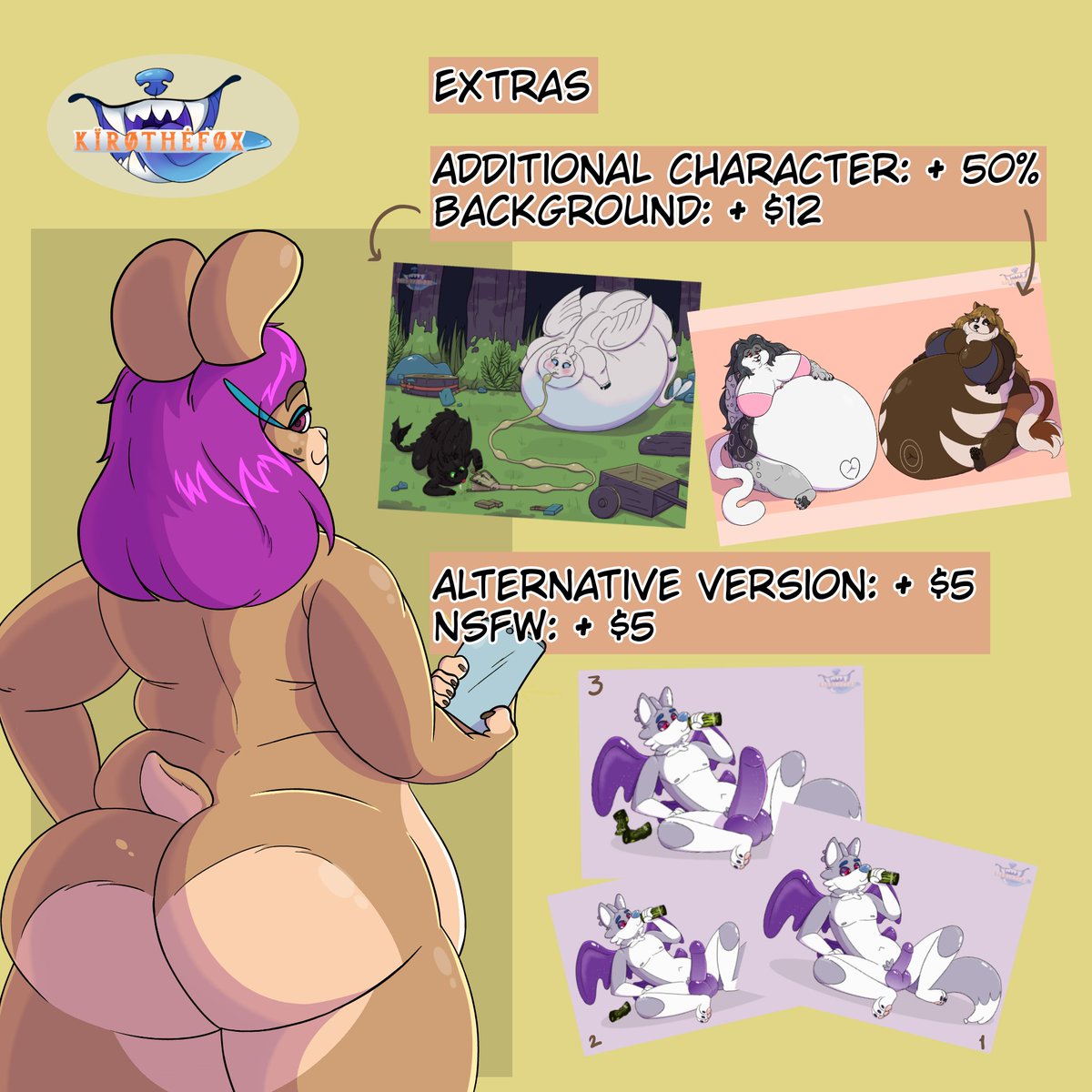 Commissions Info! ✨
Any questions or requests send me a message

⭐️For the sequences each part is taken as an independent drawing 
⭐️Any commission has a flat colored background 
⭐️Rewards for your support every 5 commissions (Not pieces)
⭐️ Payment: Paypal

Updated August 2025