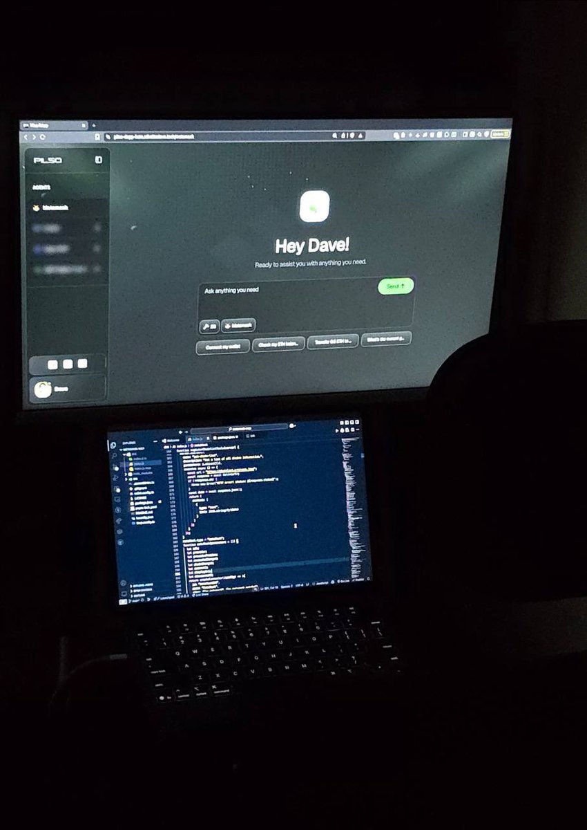 The PILSO Sample Agent — our first official integration demo — is almost here.

✅ MCP stack integrated
✅ Onchain execution wired
✅ Real wallet, real flows, real txs

We’re now in the final stretch — running deep simulations, validating onchain behavior, and fine-tuning every