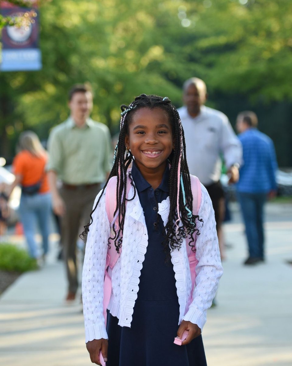 The first day of school is right around the corner!🎒📚️ We can't wait to see all of these smiling faces walking back into our building! We're ready for you, Patriots!❤️💙 #davidsonday #gopatriots