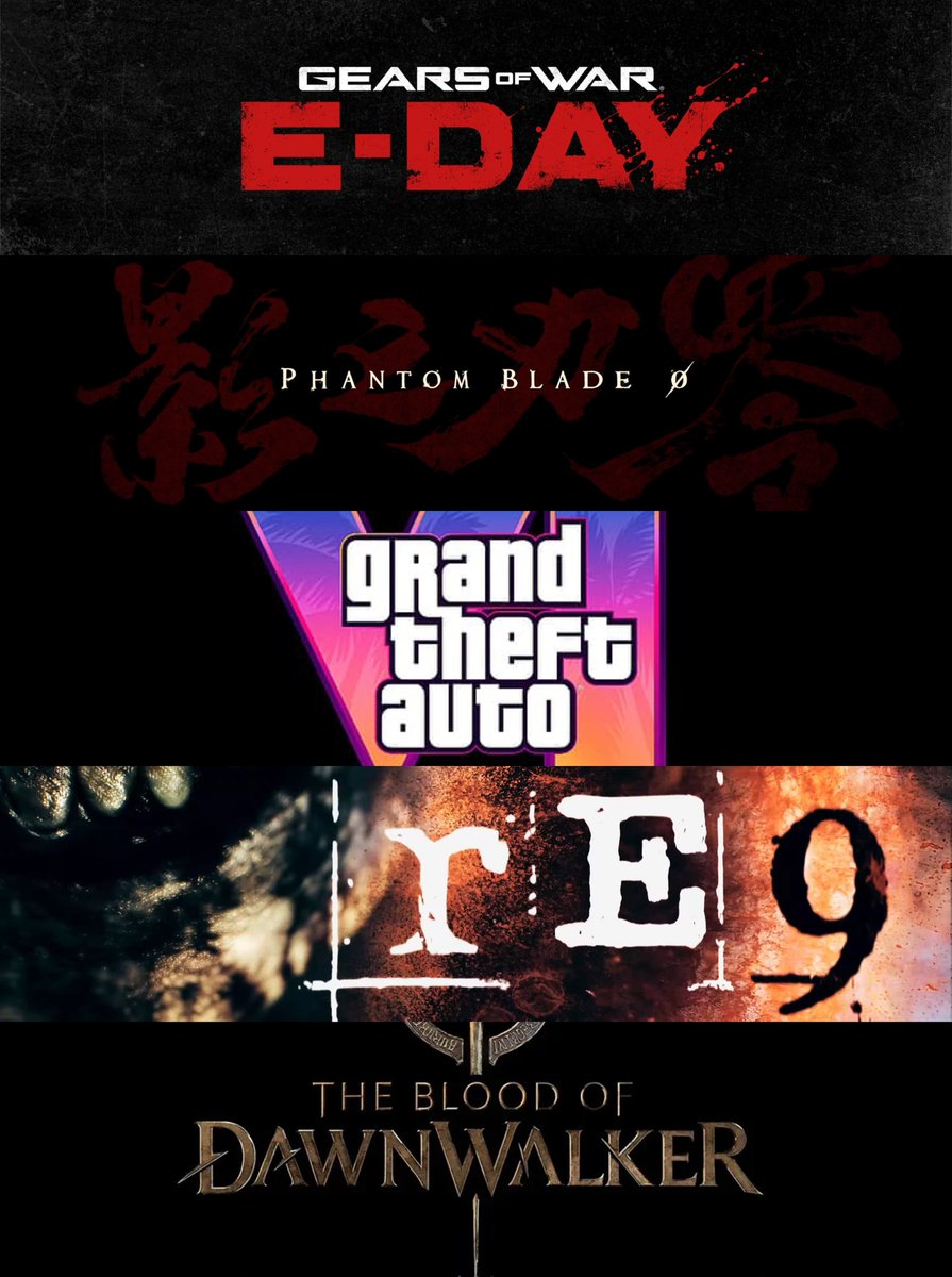 Okami13_'s tweet image. 2026 is looking INSANE for gaming releases.

• Grand Theft Auto VI
• Resident Evil Requiem
• Gears E-Day
• Phantom Blade Zero
• Pragmata
• Saros
• Fable
• Nioh 3
• Forza
• 007 First Light
• Marvel 1943
• Onimusha
• The Duskbloods
• The Blood of Dawnwalker
• Tides