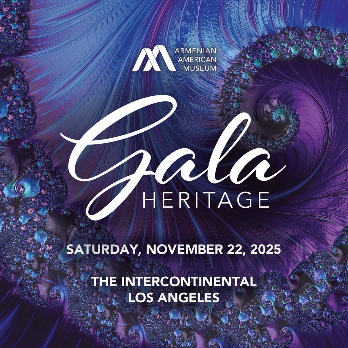 The Armenian American Museum Heritage Gala is set for Nov 22 - reservations are now open! RSVP for an evening of live on-stage entertainment, an inspiring program recognizing distinguished honorees, &amp; celebration as the museum nears completion! RSVP 👉 ArmenianAmericanMuseum.org/Gala