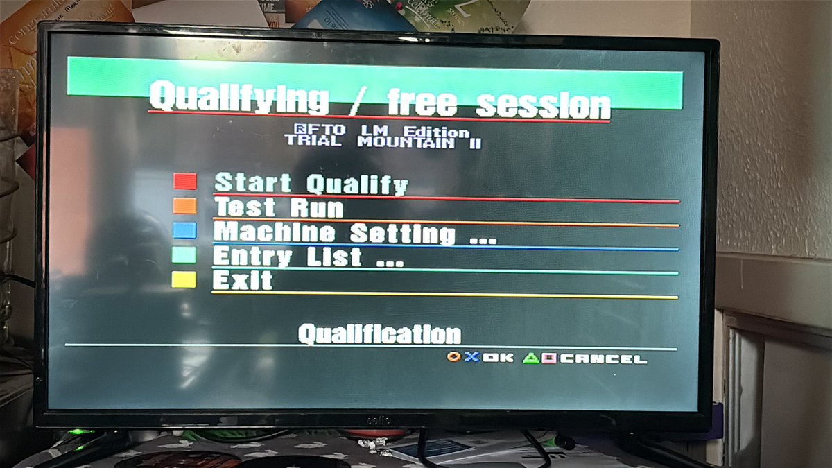 Car shuffle complete this evening after Gurston, got a bit of time for some original Gran Turismo on the PlayStation 😂 mainly because I really don’t want to set up the sim rig