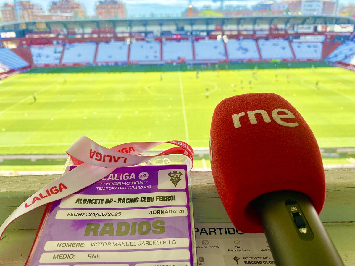 Queridos amigos:

Después de un verano lleno de incertidumbre, por el cambio en la dirección del programa Tablero Deportivo, quiero compartir con vosotros mi alegría porque he renovado con <a href="/rne/">Radio Nacional</a>
✅4ª temporada consecutiva.
Lo difícil no es llegar sino mantenerse.