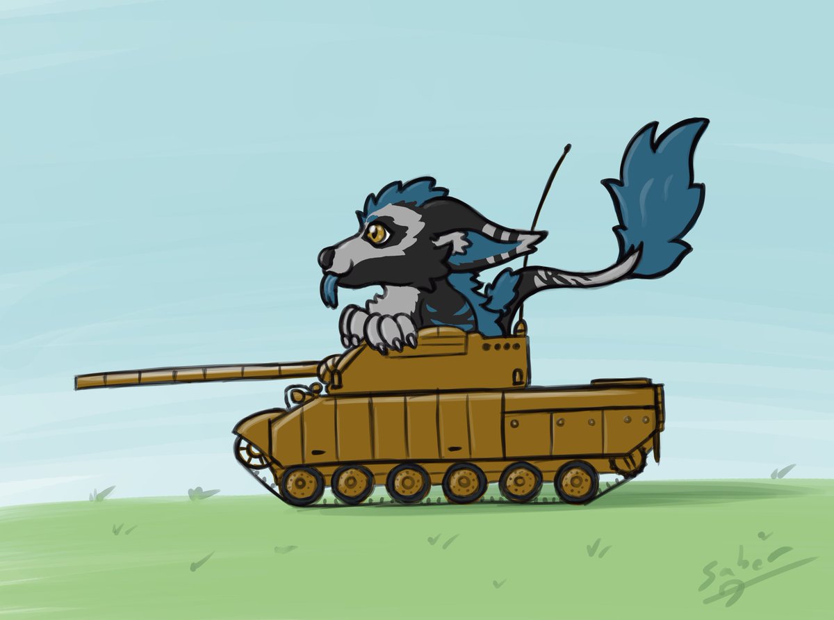 Tank!💥
Gift art for Loni_the_vernid on discord
