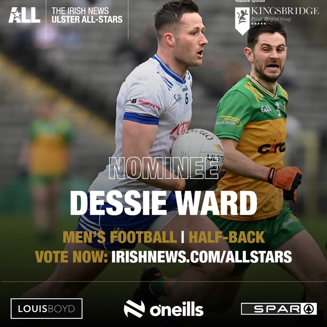@monaghangaa (@monaghangaa) on Twitter photo ๐ฃ๐๐๐ญโ๐ฌ ๐ฆ๐๐๐ญ ๐จ๐ฎ๐ซ ๐๐ญ๐ก <a href="/irishnewssport/">Irish News Sport</a> ๐๐ฅ๐ฅ-๐๐ญ๐๐ซ ๐ง๐จ๐ฆ๐ข๐ง๐๐, <a href="/PearseBrothers/">Ballybay PearseBro's</a>โ๐ฌ ๐๐๐ฌ๐ฌ๐ข๐ ๐๐๐ซ๐, ๐ ๐ ๐ฉ๐จ๐ข๐ง๐ญ ๐ฌ๐ฉ๐๐๐ข๐๐ฅ๐ข๐ฌ๐ญ ๐ก๐๐ฌ ๐๐๐๐ง ๐ซ๐๐๐จ๐ ๐ง๐ข๐ฌ๐๐ ๐๐จ๐ซ ๐ก๐ข๐ฌ ๐ฌ๐ค๐ข๐ฅ๐ฅ
๐๐ฅ๐๐๐ฌ๐ ๐ฏ๐จ๐ญ๐
irishnews.com/allstars ๐ฃ๐๐๐ญโ๐ฌ ๐ฆ๐๐๐ญ ๐จ๐ฎ๐ซ ๐๐ญ๐ก <a href="/irishnewssport/">Irish News Sport</a> ๐๐ฅ๐ฅ-๐๐ญ๐๐ซ ๐ง๐จ๐ฆ๐ข๐ง๐๐, <a href="/PearseBrothers/">Ballybay PearseBro's</a>โ๐ฌ ๐๐๐ฌ๐ฌ๐ข๐ ๐๐๐ซ๐, ๐ ๐ ๐ฉ๐จ๐ข๐ง๐ญ ๐ฌ๐ฉ๐๐๐ข๐๐ฅ๐ข๐ฌ๐ญ ๐ก๐๐ฌ ๐๐๐๐ง ๐ซ๐๐๐จ๐ ๐ง๐ข๐ฌ๐๐ ๐๐จ๐ซ ๐ก๐ข๐ฌ ๐ฌ๐ค๐ข๐ฅ๐ฅ
๐๐ฅ๐๐๐ฌ๐ ๐ฏ๐จ๐ญ๐
irishnews.com/allstars