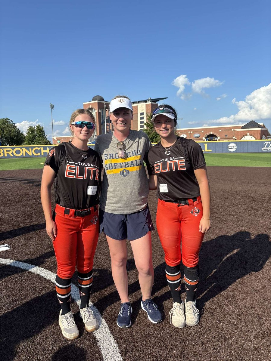 It was a great day to hit the camping trail yesterday! <a href="/jentrib_2/">jentri</a> - 2028 C/3B spent the day with Coach Vaughan and staff <a href="/rsusoftball/">RSU Softball</a> while <a href="/parkerknight22/">Parker Knight</a> - 2027 2B/OF and <a href="/brynlee_hopkins/">Brynlee Hopkins 2027</a> - 2027 3B/SS spent the day with Coach Maples <a href="/UCOSoftball/">UCOSoftball</a>.  A solid showing all the way