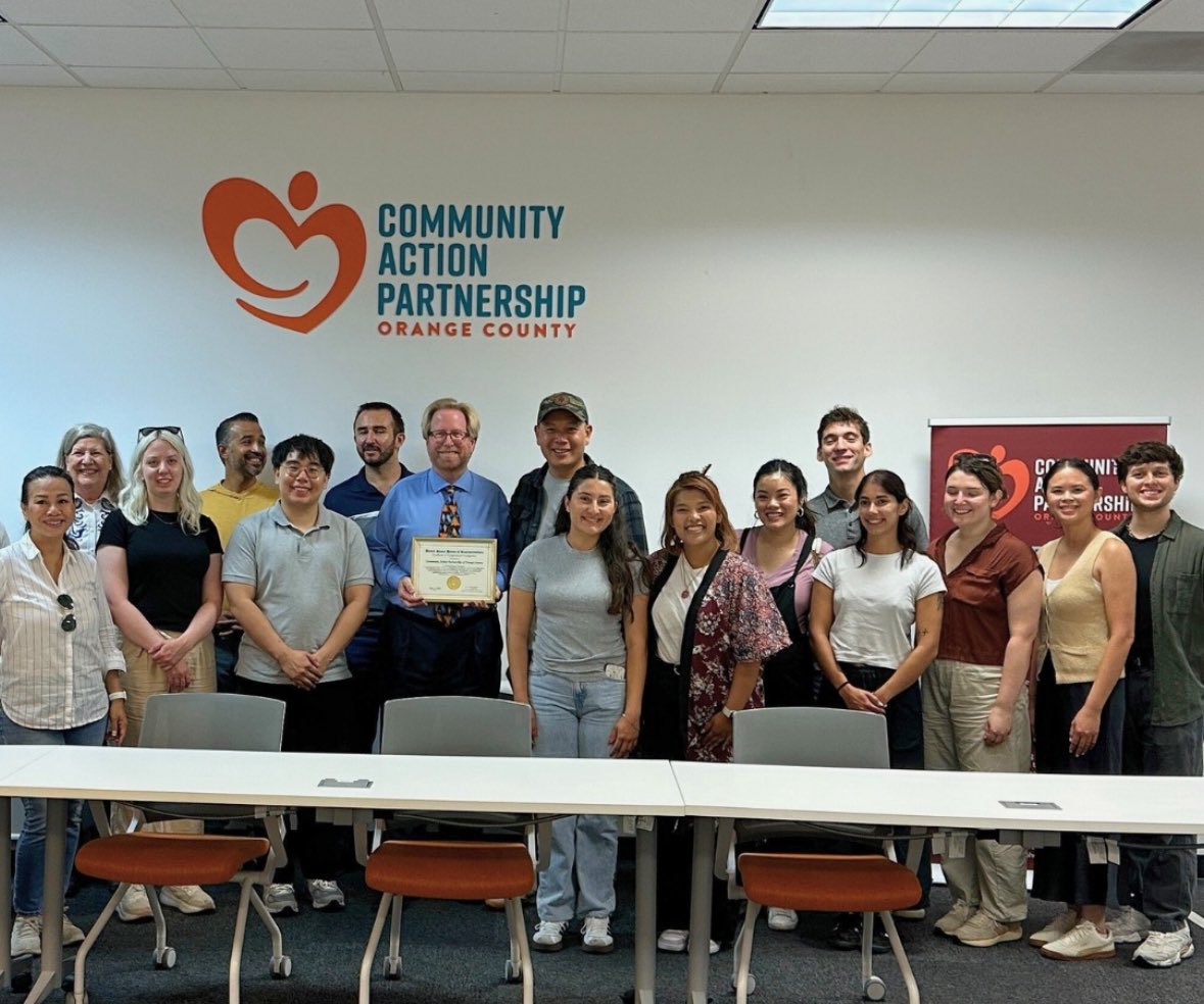 Cap Oc My team and I had the pleasure of volunteering at the Community Action ...