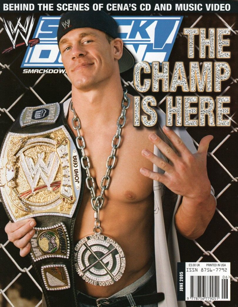 THIS WWE MAGAZINE COVER WENT SO FREAKING HARD