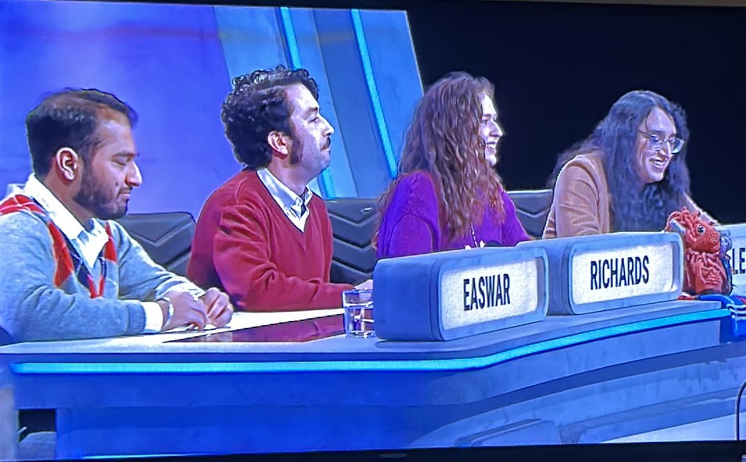 vanessahodgesx's tweet image. Was this episode filmed in in 1983 ?#UniversityChallenge